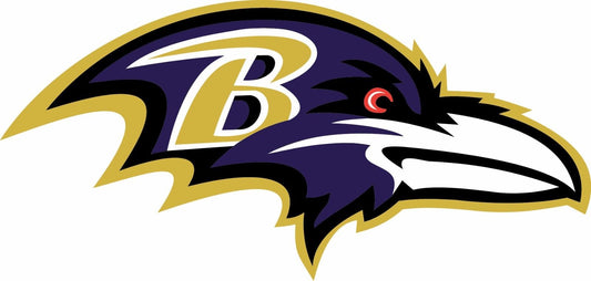 Baltimore Ravens Full Color Logo Vinyl Sticker Decal Laptop Yeti Car Truck Window