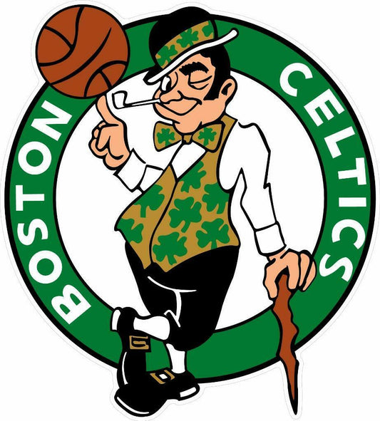Boston Celtics Full Color Logo Vinyl Sticker Decal Laptop Yeti Car Truck Window